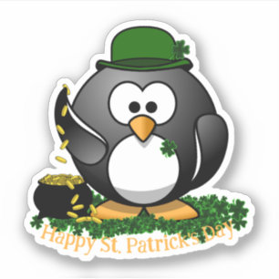 Lucky Penguin St. Patrick's Day