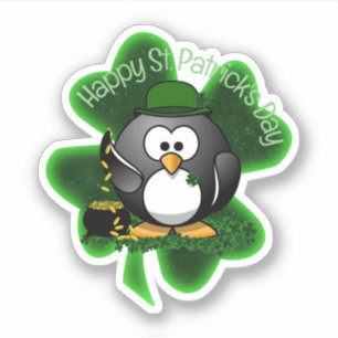 Lucky Penguin St. Patrick's Day