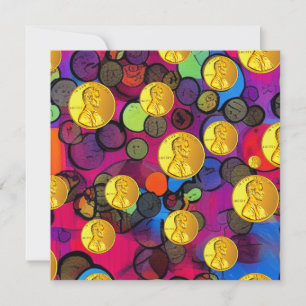 Lucky Pennies Holiday Card