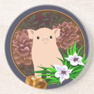 Lucky Pig Coaster