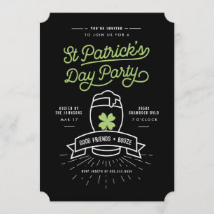 Lucky Pint Invitation