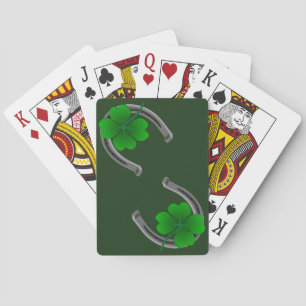 Lucky Playing Cards Lucky Charm St Patrick's Cards
