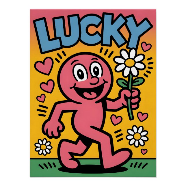 Lucky. Poster (Front)