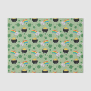 Lucky pots of gold  tissue paper