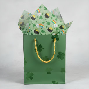 Lucky pots of gold tissue paper