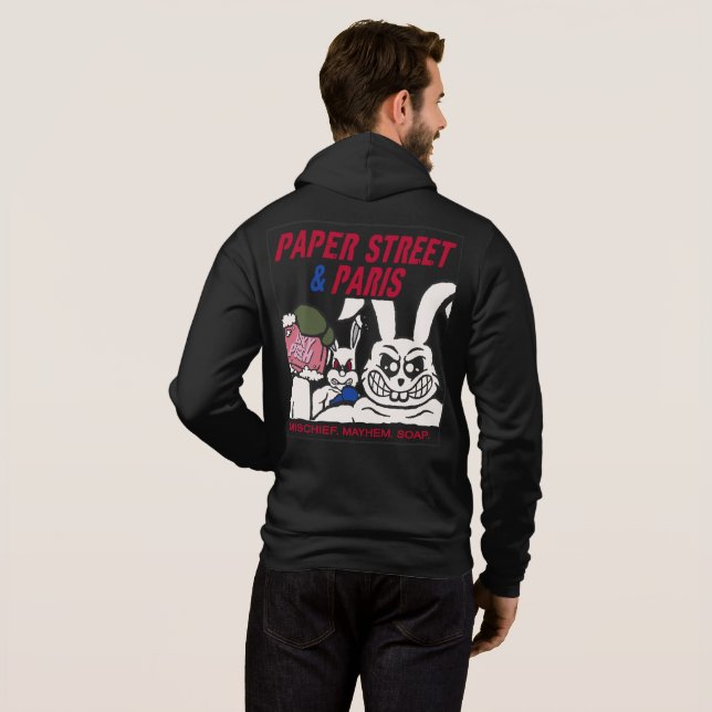 Lucky Punch Boxing Tri-Blend Shirt (Back Full)