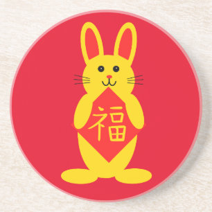 Lucky Rabbit #1 Coaster