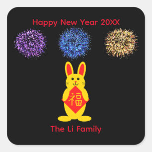 Lucky Rabbit #2-3 Stickers