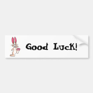 Lucky Rabbit Bumper Sticker