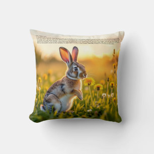 Lucky Rabbit Foot Cushion