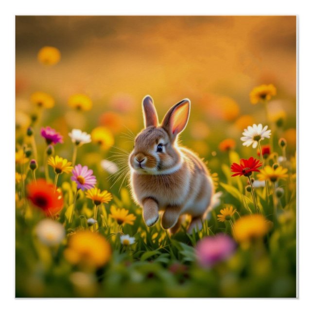 Lucky Rabbit Foot Poster (Front)