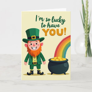 Lucky Rainbow Card
