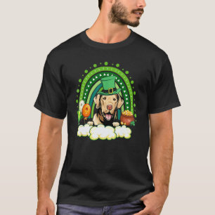 Lucky Rainbow Chesapeake Bay Retriever St Patrick T-Shirt