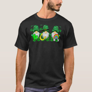 Lucky Rainbow Gnome Happy St Patrick's Day Kids_2 T-Shirt