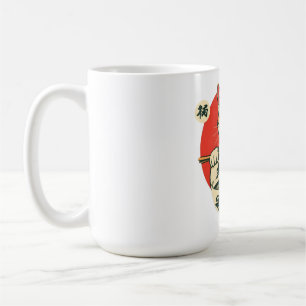 Lucky Ramen Cat Coffee Mug
