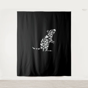 Lucky Rat Shamrocks Irish St Patricks Cute Clover  Tapestry