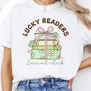 Lucky Readers St. Patrick’s Day Book Lover T-Shirt