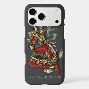Lucky Red Chinese Dragon Symbol