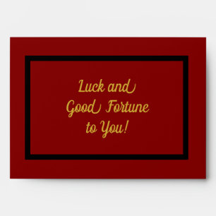 Lucky Red Feng Shui Money  Envelope