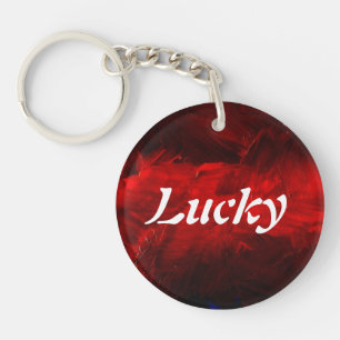 Lucky Red Key Ring