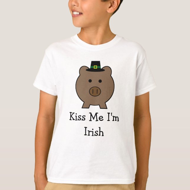 Lucky Roy Pig T-Shirt (Front)
