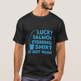 Lucky Salmon Fishing Pacific Sockeye Fish T-Shirt