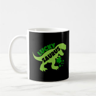 Lucky Saurus – St. Patrick’s Day Dino Coffee Mug