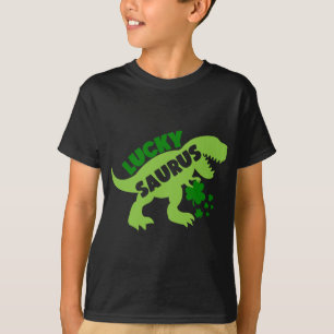 Lucky Saurus – St. Patrick’s Day Dino T-Shirt