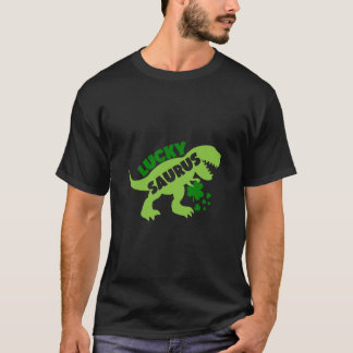 Lucky Saurus – St. Patrick’s Day Dino T-Shirt