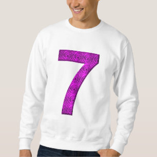 Lucky Seven Vibrational Spirals Number 7 Shirt