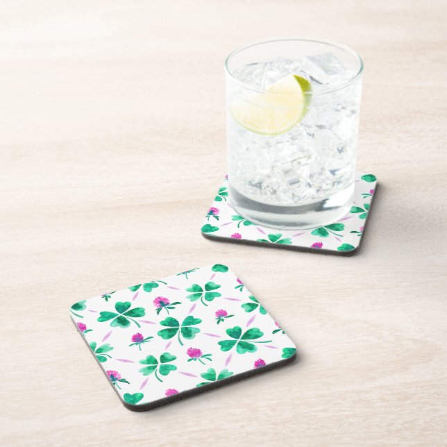 Lucky shamrock coaster (Right Side)