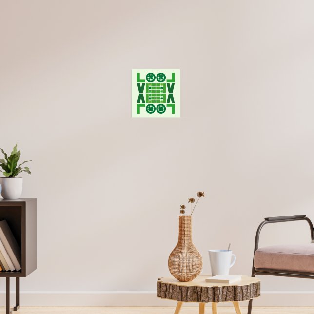 Lucky Shamrock Love Poster (Living Room 3)