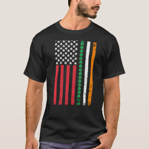 Lucky Shamrock St Paddy's Day Vintage Irish Americ T-Shirt