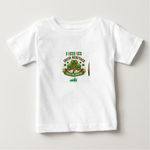Lucky Shamrock St. Patrick’s Day Design Baby T-Shirt
