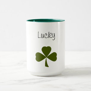 Lucky Shamrock St. Patrick's Day Clover Mug