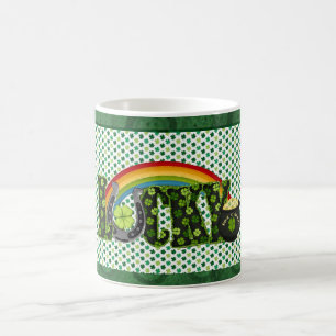 Lucky Shamrock St Patricks Day Coffee Mug