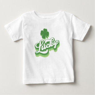 Lucky Shamrock St Patrick's Day Irish Baby T-Shirt