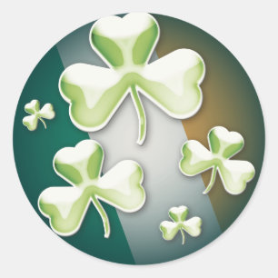 Lucky shamrock - Sticker