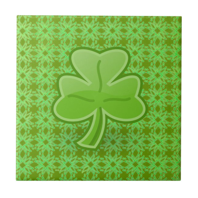 Lucky Shamrock Tile (Front)