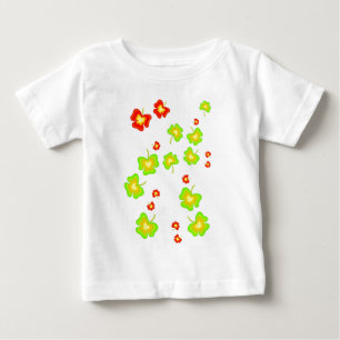Lucky Shamrocks Baby T-Shirt