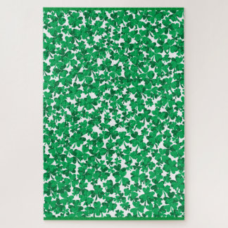 Lucky Shamrocks - St Patrick's Day Jigsaw Puzzle