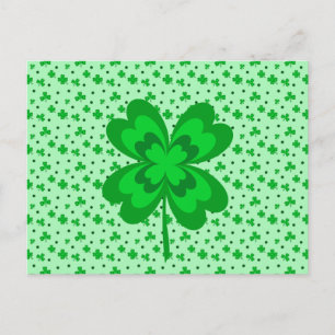 Lucky Shamrocks St. Patrick's Day Party Invite