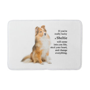Lucky Sheltie Bath Mat