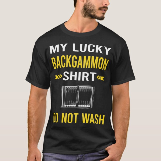 Lucky Shirt Backgammon (Front)
