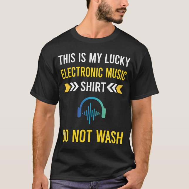 Lucky Shirt Electronic Music (Front)