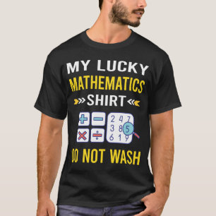 Lucky Shirt Mathematics Math Maths
