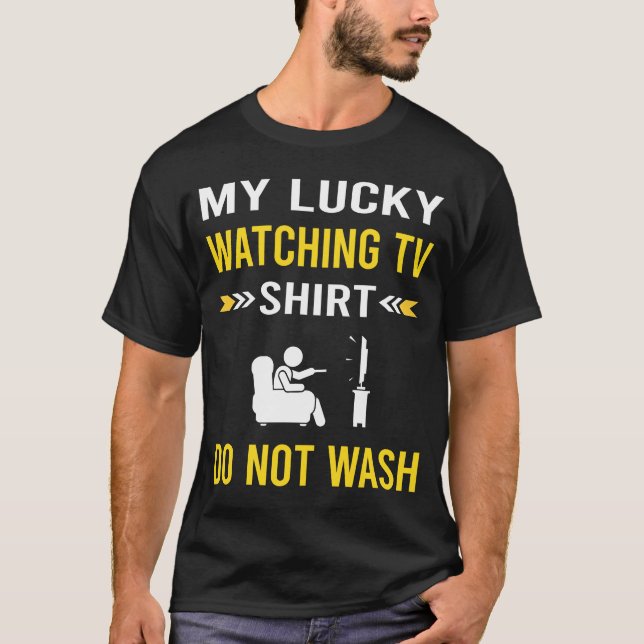 Lucky Shirt Watching TV (Front)