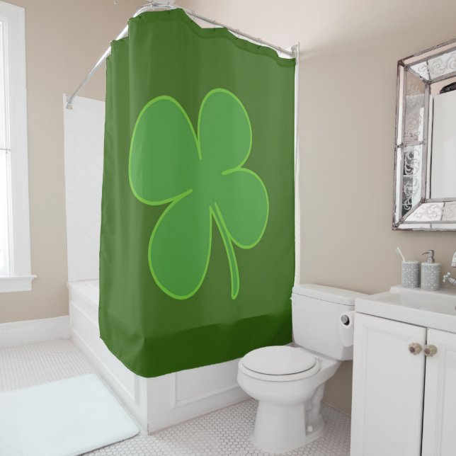 Lucky Shower Curtain (In Situ)