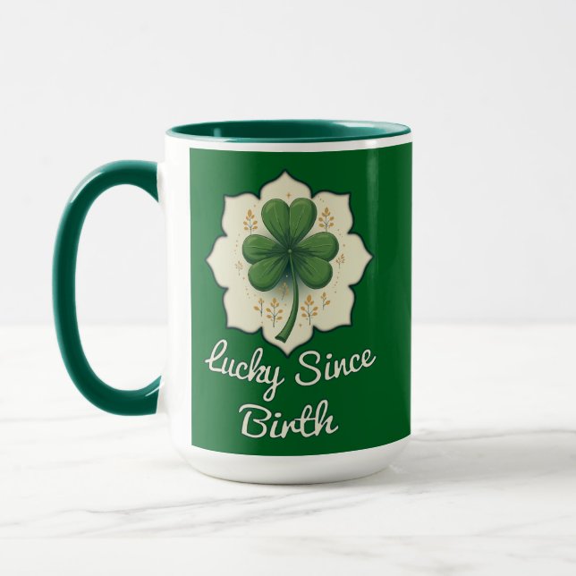 Lucky Since Forever St Patrick’s Day - caneca Mug (Left)
