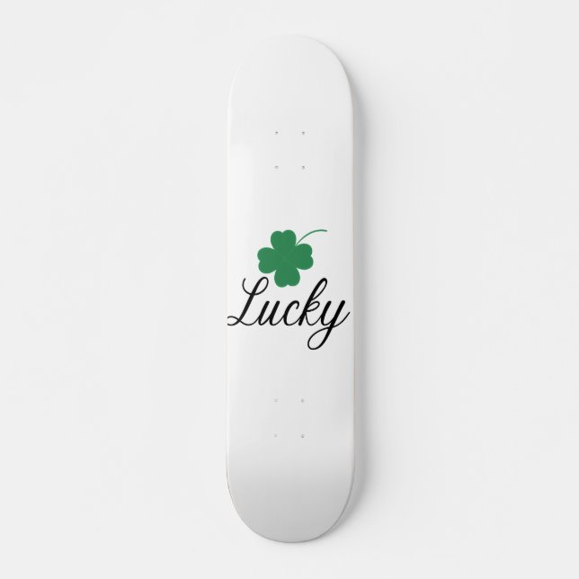Lucky Skateboard (Front)